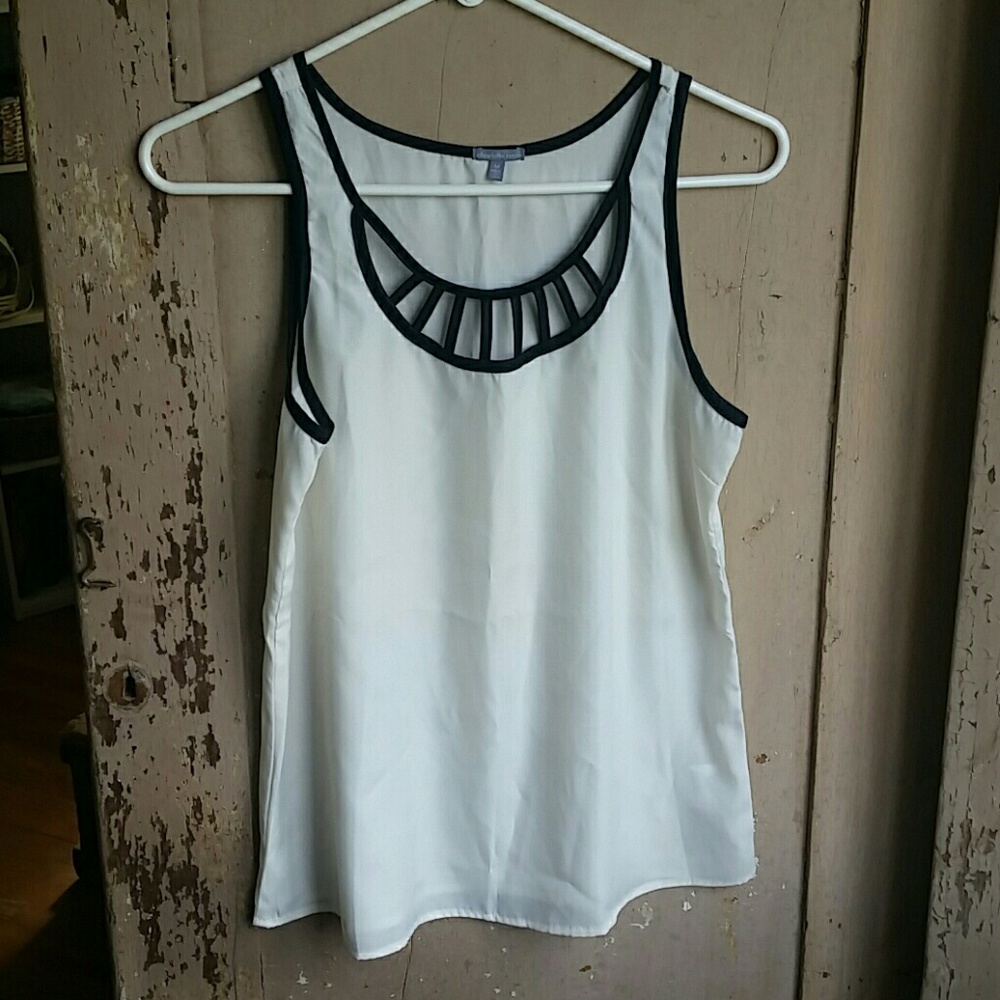 Charlotte Russe Cut-out Tank